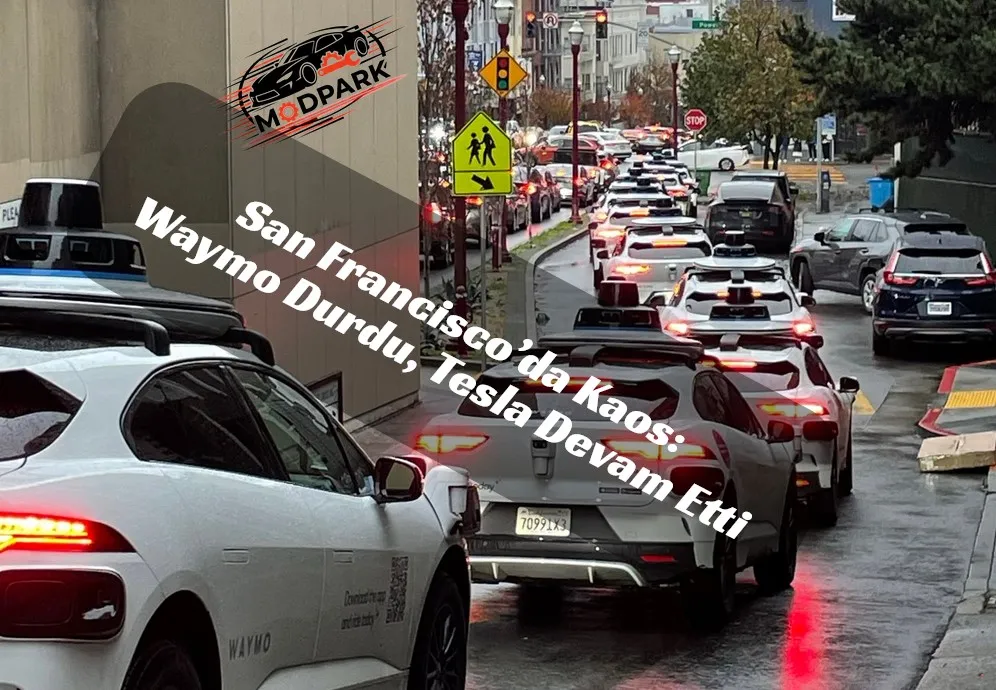 📌San Francisco’da Elektrik Kesintisi: Waymo Robotaksiler Trafiği Felç Etti