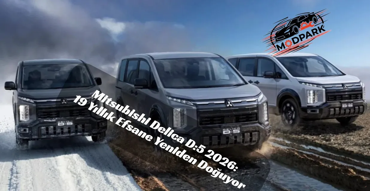 2026 Mitsubishi Delica D:5 Makyajlandı: Off-Road ve Lüks Birleşti