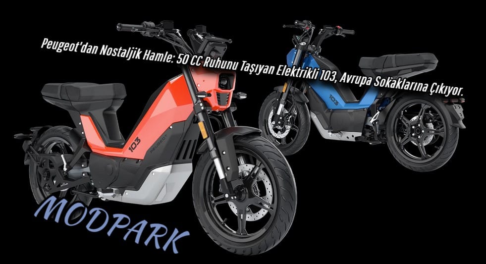 Efsane Geri Döndü! Elektrikli Peugeot 103 Tanıtıldı: Değiştirilebilir Batarya ve 3.000 Euro Fiyat Beklentisi!