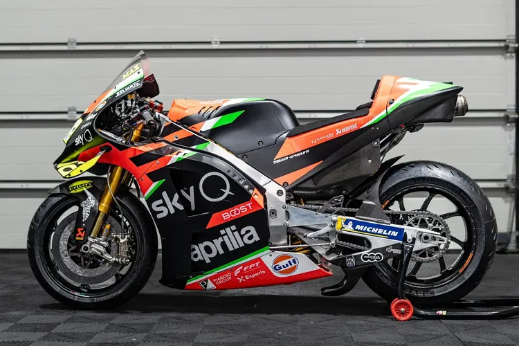 Aprilia Tarihine Damga Vuran MotoGP Motosikleti Açık Artırmada