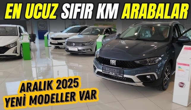 Araba Alacaklar Dikkat! Aralık 2025 Güncel Sıfır Otomobil Fiyatları