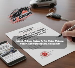 İkinci El Araç Satışı Artık Daha Pahalı: Noter Harcı Detayları Açıklandı