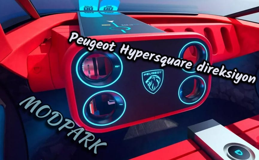 🚀 Yeni Nesil Sürüş Deneyimi: Peugeot Hypersquare Direksiyon Seri Üretime Çok Yakın!