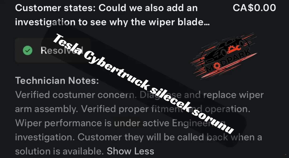 Tesla Cybertruck’ta Gigawiper Alarmı: Dev Silecek İçin Mühendislik İncelemesi