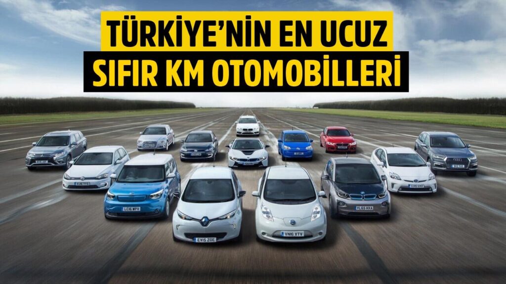 Türkiye’de En Ucuz ve En Pahalı Sıfır Araçlar (Aralık 2025) – Güncel Fiyat Rehberi