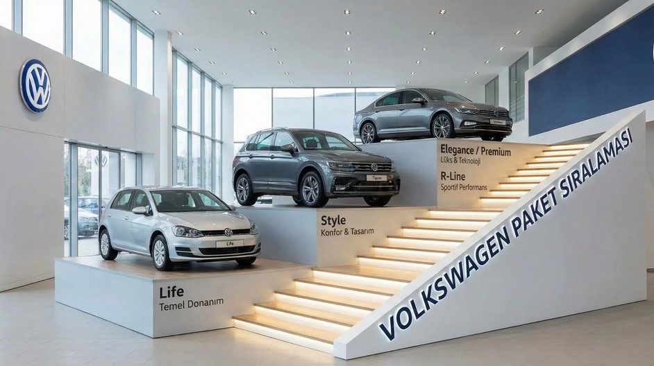 Volkswagen Paket Sıralaması 2025: R-Line mı GTI mı? En Dolu Paketler Açıklandı