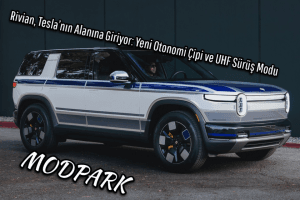 Rivian’dan Tesla’ya Net Meydan Okuma: RAP1 Otonomi Çipi Sahneye Çıktı Yeni Otonomi Çipi ve UHF Sürüş Modu
