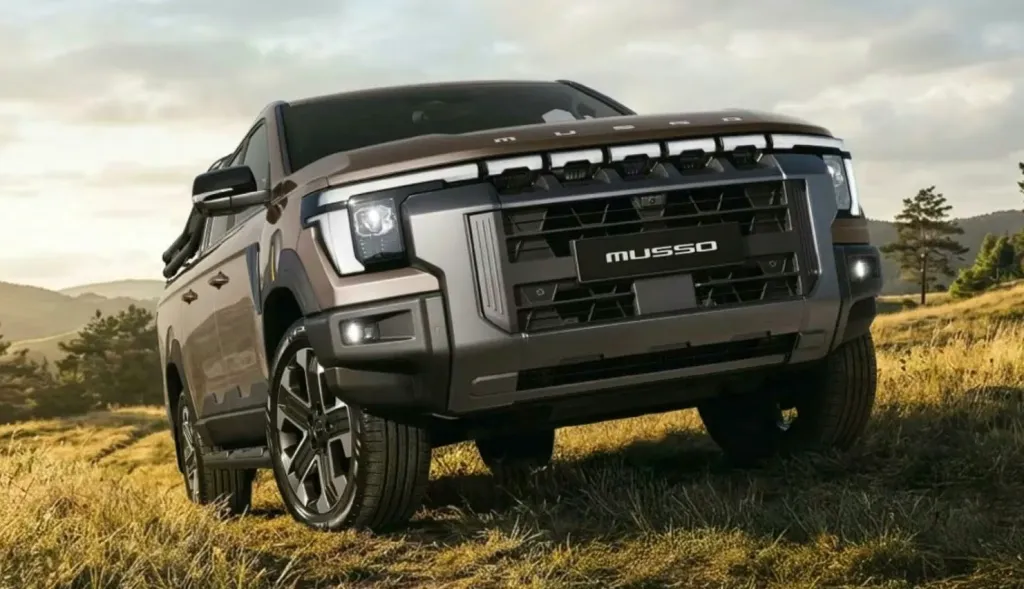 KG Mobility, yeni nesil Musso pickup (Q300) resmi görselleri