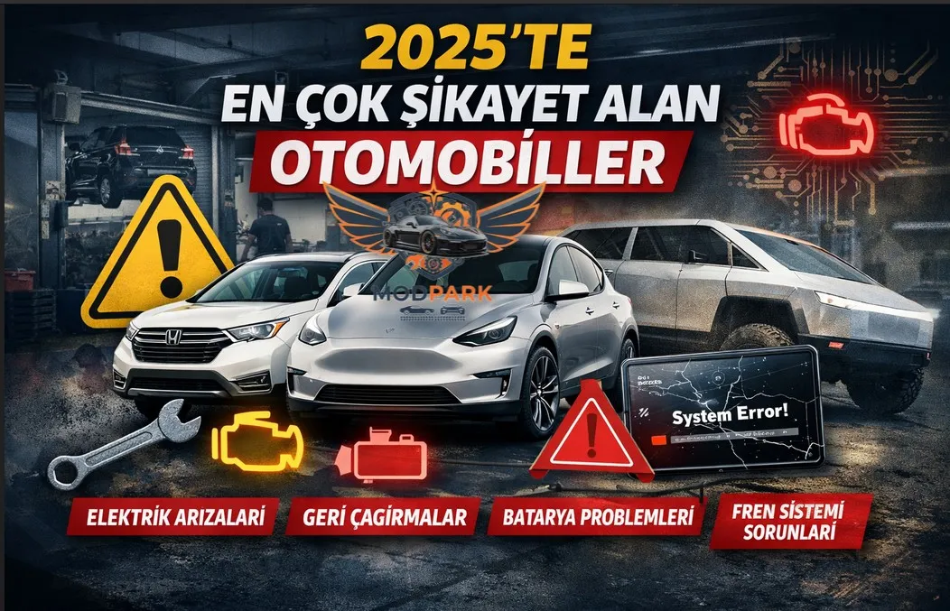 Otomobil Alacaklar Dikkat: 2025’te Şikâyet Rekoru Kıran 10 Araç