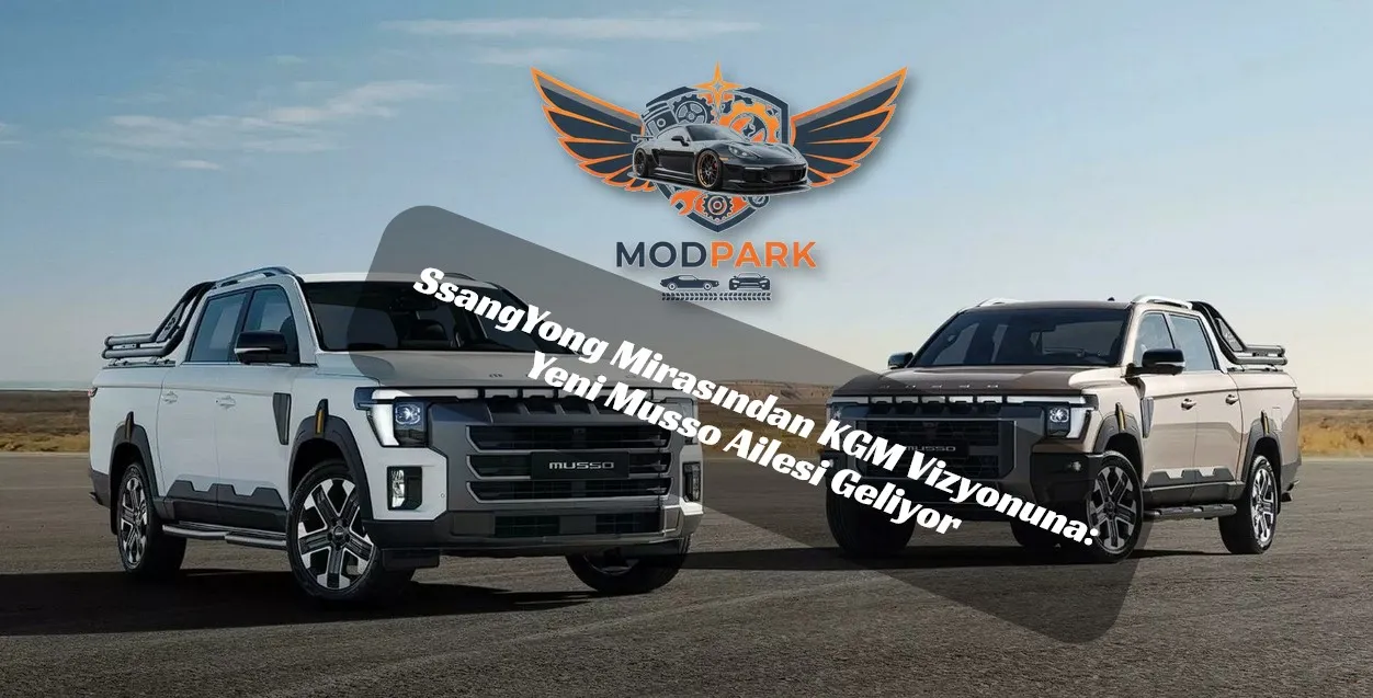 Yeni KGM Musso Pickup Sahneye Çıktı: Q300 Kod Adlı Canavarın İlk Görselleri!