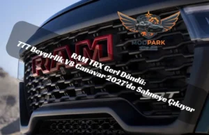 V8 Efsanesi Geri Döndü! 2027 RAM TRX ile Off-Road’da Yeni Seviye