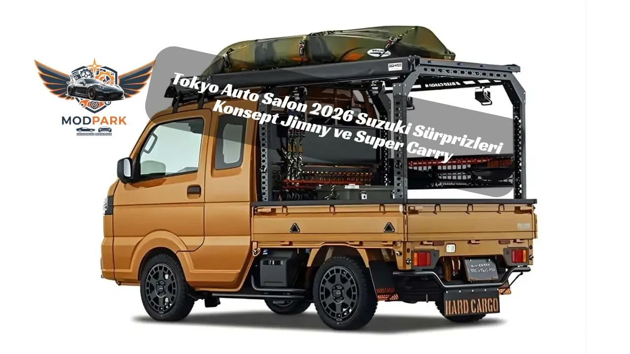 Suzuki’den Tokyo’da 5 Yeni Konsept Jimny’den Wanpaku Rider’a