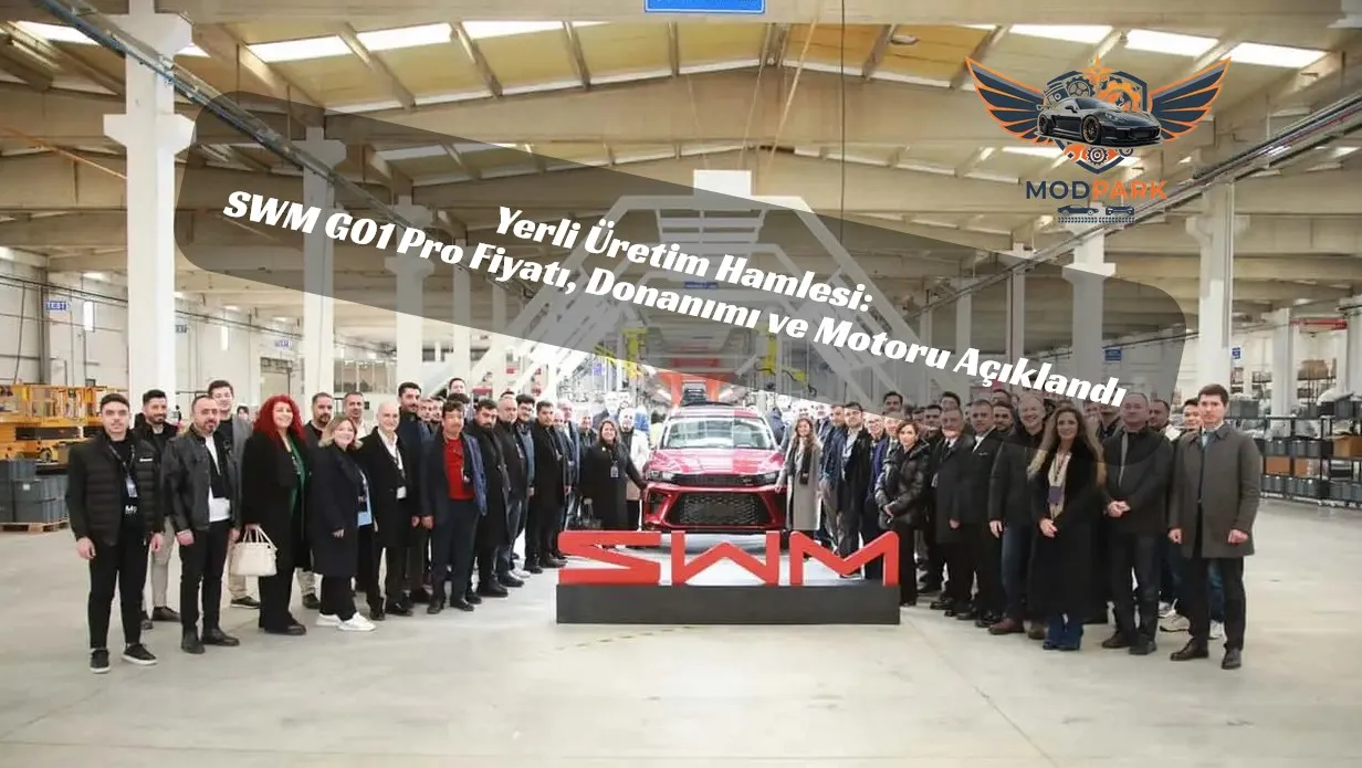 Yerli SUV Sahneye Çıkıyor: SWM G01 Pro Ocak 2026’da Showroom’larda