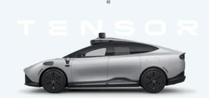 Tensor Robocar; katlanabilir direksiyon; Seviye 4 otonom; NVIDIA DRIVE; Autoliv hava yastığı; robotaksi potansiyeli