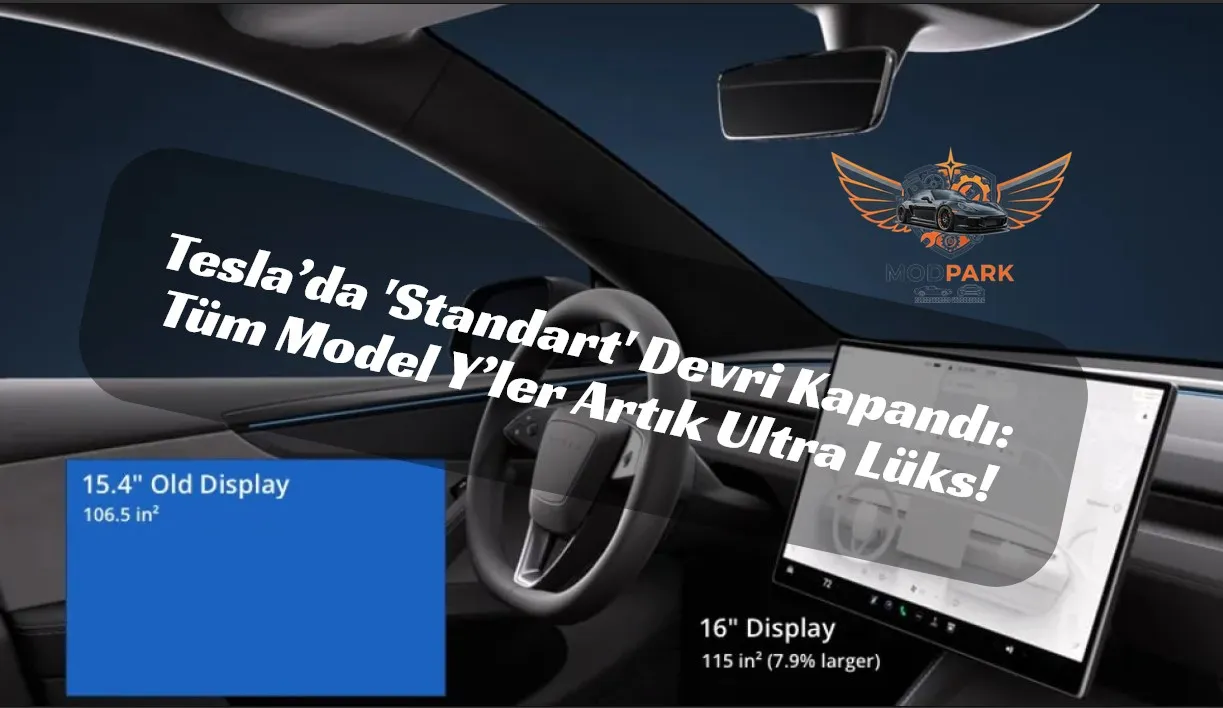 Tesla’da ‘Standart’ Devri Kapandı: Tüm Model Y’ler Artık Ultra Lüks!