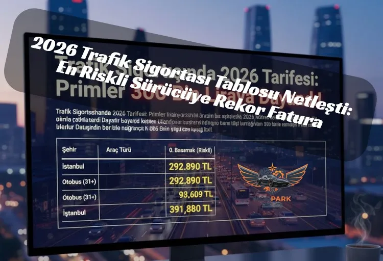 Zorunlu Trafik Sigortası Uçtu! 2026’da Otobüs Primleri Otomobil Fiyatlarıyla Yarışıyor