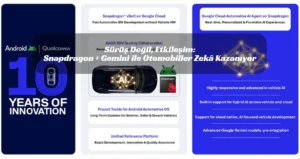 Android 17, Gemini ve Snapdragon: Otomobilin Yazılım Çağı Başlıyor