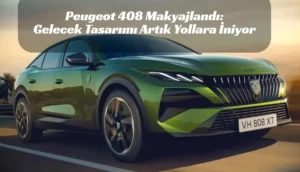 Peugeot 408 makyajlı kasa
