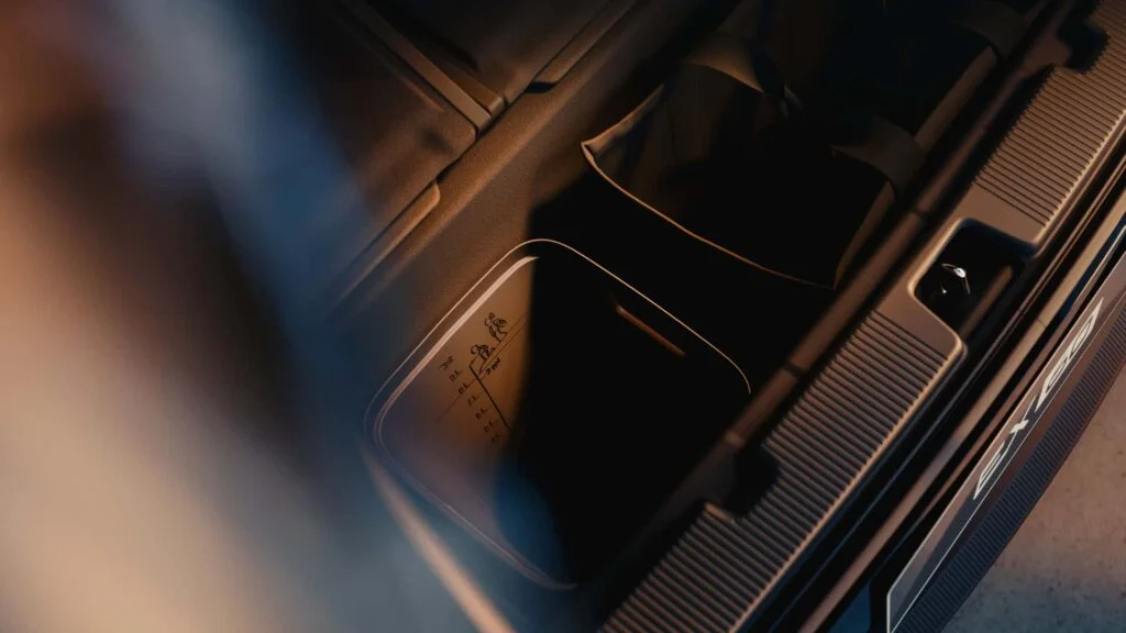 Volvo EX60 iç mekan