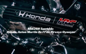 Honda Aston Martin F1 RA626H güç ünitesi 2026 Formula 1 motoru Honda F1 motoru