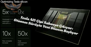 Tesla AI5 Çipi Sahneye Çıkıyor: Otonom Sürüşte Yeni Dönem Başlıyor