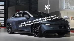 Zeekr 007, Zeekr 007 GT, Zeekr 900V mimari, Nvidia Drive Thor-U, Zeekr otonom sürüş, elektrikli sedan 2026,