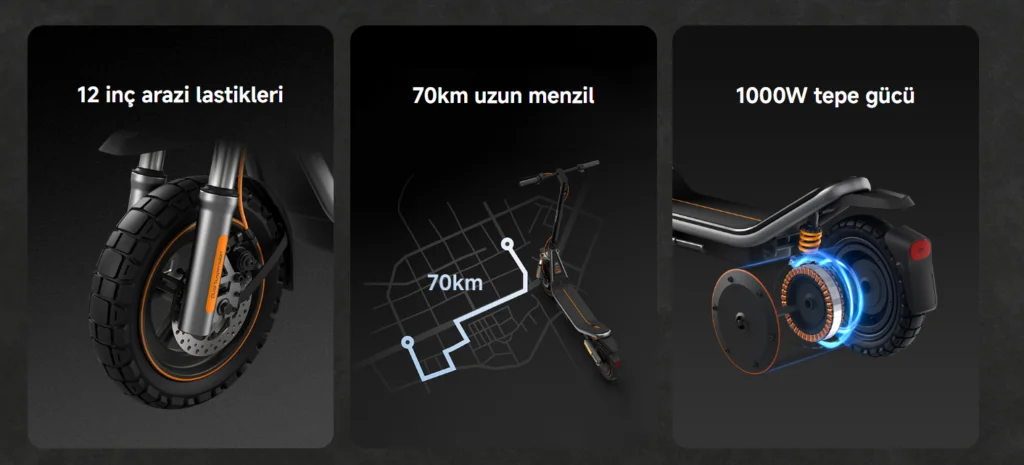 Apple Destekli Xiaomi Scooter 6 Max Geldi: İşte Teknik Detaylar