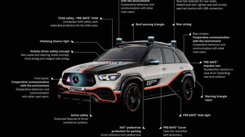 Mercedes S-Serisi ısıtmalı emniyet kemeri