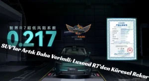 Luxeed R7, Huawei Luxeed SUV, 0.217 Cd rekor, en aerodinamik SUV, elektrikli SUV aerodinamik