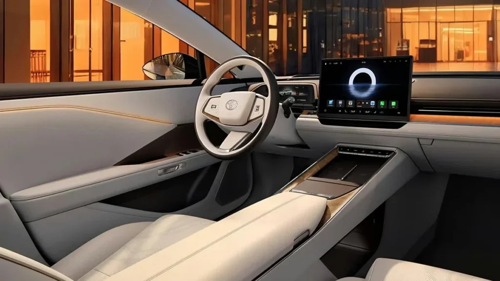 Toyota bZ7’nin İç Mekanı: Minimalist ve Akıllı