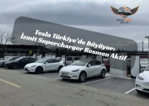 Tesla Türkiye’de Büyüyor: İzmit Supercharger Resmen Aktif