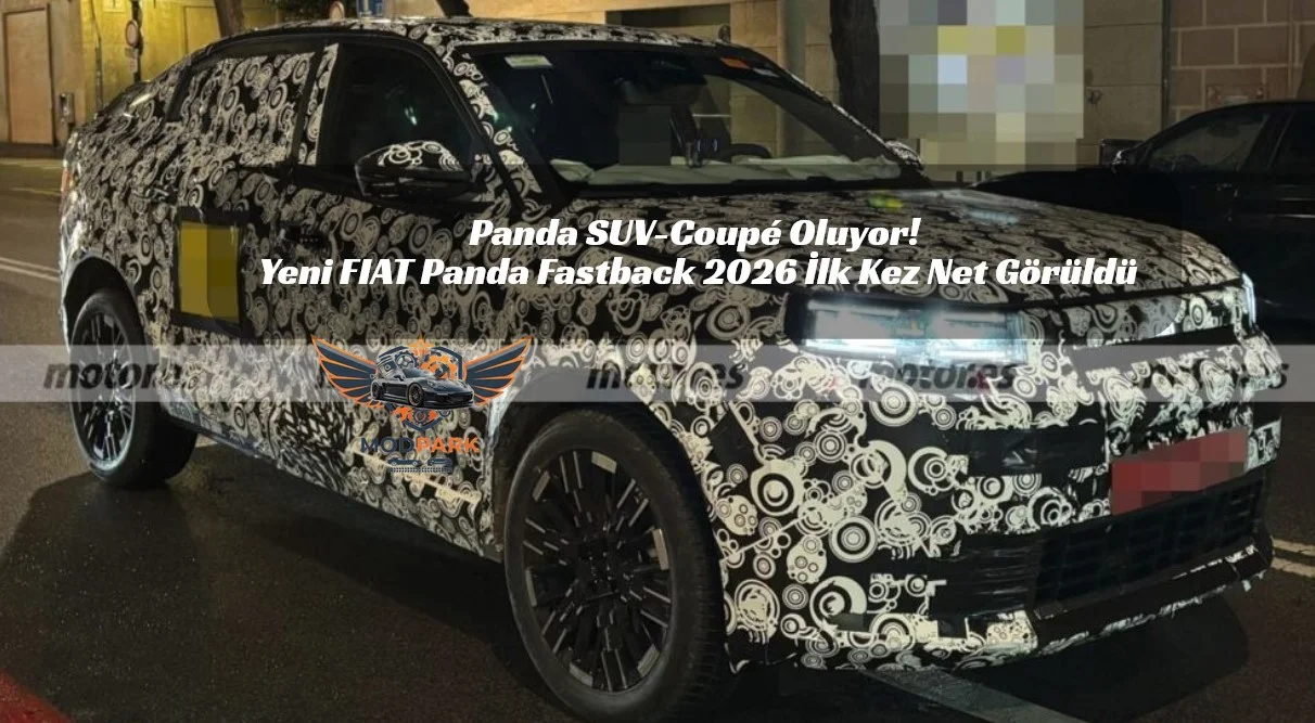 Yeni FIAT Panda Fastback 2026 Ortaya Çıktı: Panda Artık Bambaşka!