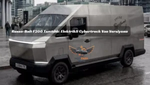 Russo-Balt F200 Tanıtıldı: Elektrikli Cybertruck Van Versiyonu
