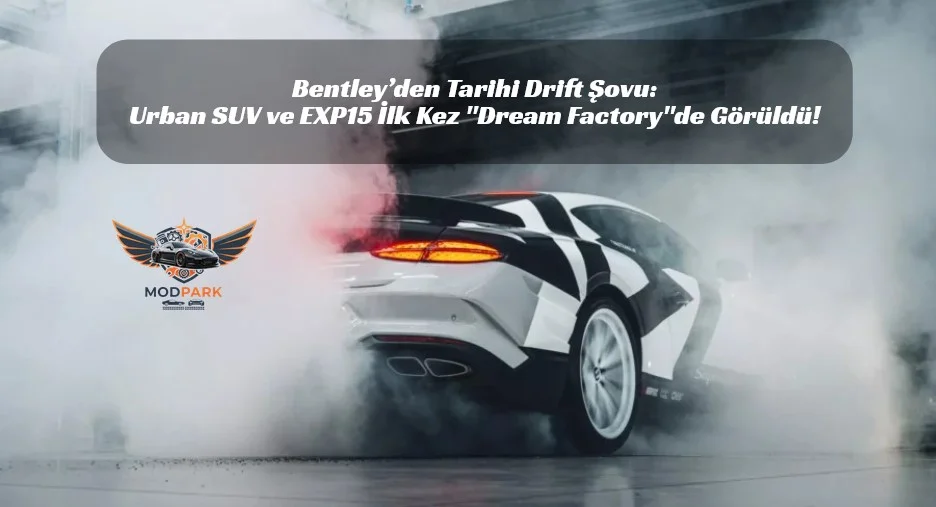 Bentley Fabrikasında Kaos! Travis Pastrana Drift Yaparken Gizemli “Urban SUV” Modelini İfşa Etti