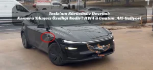 Tesla Robotaxi, kamera yıkayıcı sistemi, Tesla otonom sürüş, FSD Unsupervised, Tesla Model Y farkları, tam otonom araçlar, Tesla Vision, sürücüsüz taksi