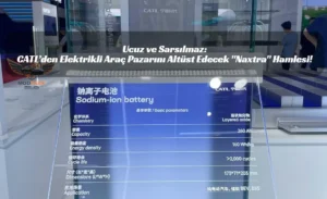 CATL’in devrimsel sodyum iyon bataryası Naxtra