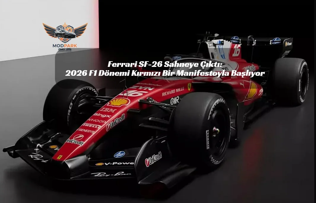 Maranello’da Devrim: Ferrari SF-26 Tanıtıldı! Niki Lauda Esintili “Beyaz Detaylı” Canavar Piste İndi