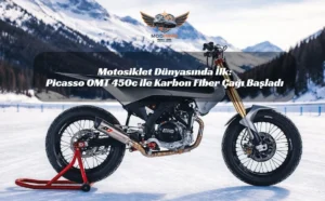 Motosiklet Dünyasında Milat: Dünyanın İlk Karbon Fiber Flat Track Canavarıyla Tanışın! Picasso OMT 450c