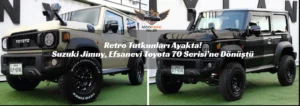 Toyota’nın Devini Suzuki mi Yuttu? İşte Yeni Jimny "Destroyer" Dönüşüm Kiti! Suzuki Jimny Land Cruiser dönüşüm kiti