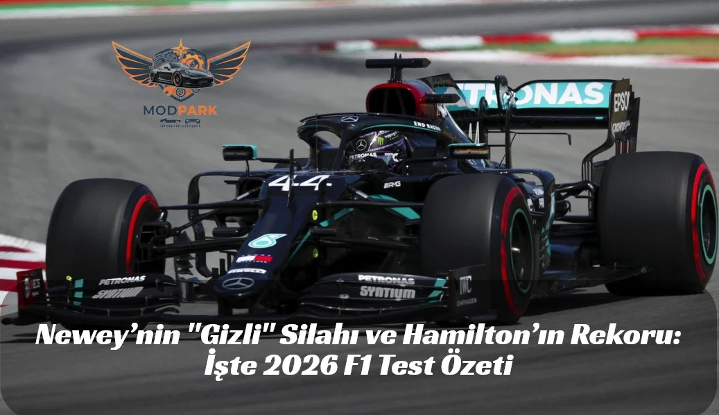 Barselona’da Hamilton Fırtınası: Ferrari ile İlk Testte Zirveye Yerleşti!