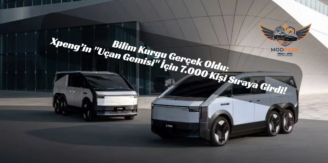 Trafikte Sıkışmaya Son: Xpeng Aridge Uçan Otomobil 2026’da Gökleri Fethetmeye Geliyor!