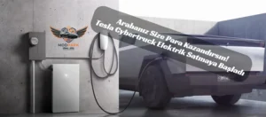 Tesla Cybertruck V2G programı başladı.