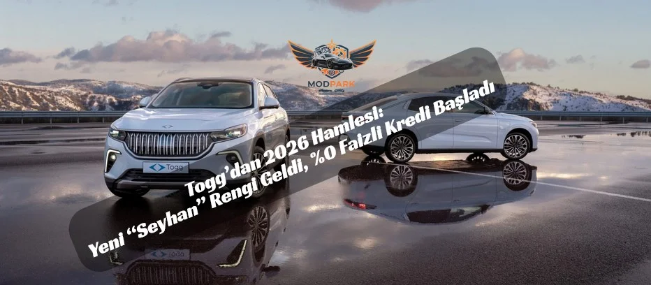 Togg’dan Şubat Bombası! Hem Yeni Renk “Seyhan” Geldi Hem de 750 Bin TL’ye %0 Faiz Müjdesi!