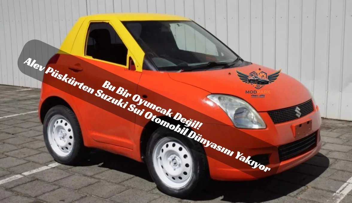 Mantık Bu Garajda Kaldı! Suzuki Sui ile Modifiyede Çılgınlığın Zirvesi