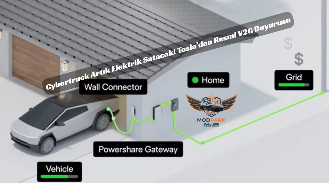 Tesla’dan “Para Basan” Özellik! Cybertruck Artık Yattığı Yerden Faturanızı Ödeyecek!