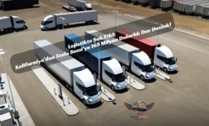 Tesla Semi teşviki, Kaliforniya elektrikli kamyon desteği, HVIP programı, elektrikli tır devrimi