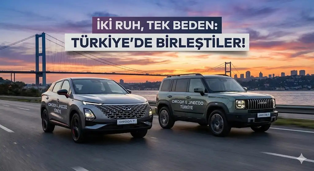 Türkiye’de Yeni Bir Dev Doğuyor! OMODA 7 ve JAECOO 5 İçin Geri Sayım Başladı.