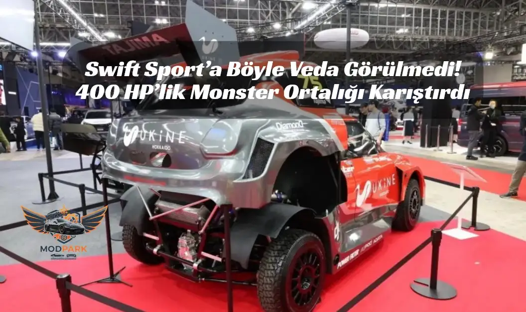 Suzuki Swift Değil, Resmen Bir F-16! Monster Sport’tan 400 Beygirlik Pist Canavarı.