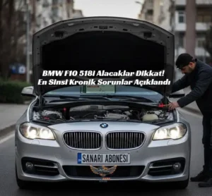 BMW F10 518i Alacaklar Dikkat! En Sinsi Kronik Sorunlar