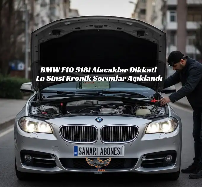 Görünüşü 5 Yıldız, Masrafı 10 Numara! BMW F10 518i Kronik Sorunları.